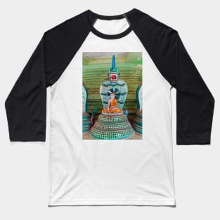 Snake Pagoda2. Baseball T-Shirt